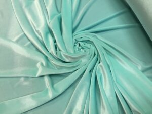 Catifea elastica verde-aqua