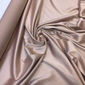 Satin gros elastic nude-rose