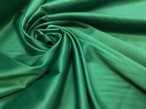 Satin gros elastic verde