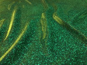 Lurex verde cu sclipici