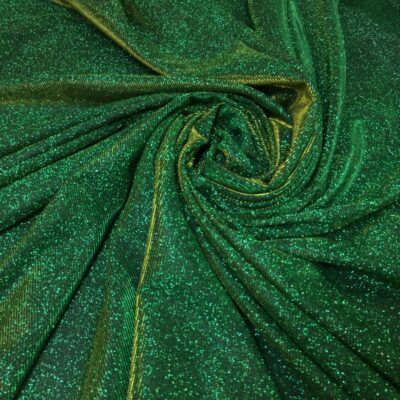 Lurex verde cu sclipici