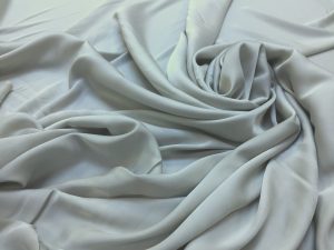 Imitatie satin de matase gri deschis