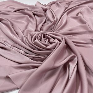 Imitatie satin de matase lila-rose prafuit