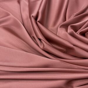 Imitatie satin de matase roz-cupru