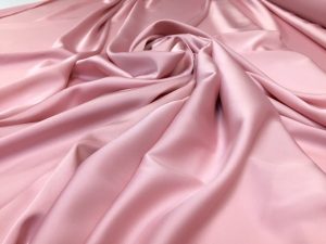Imitatie satin de matase roz-pudra