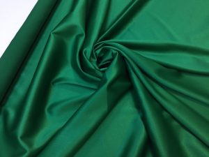 Satin gros elastic verde