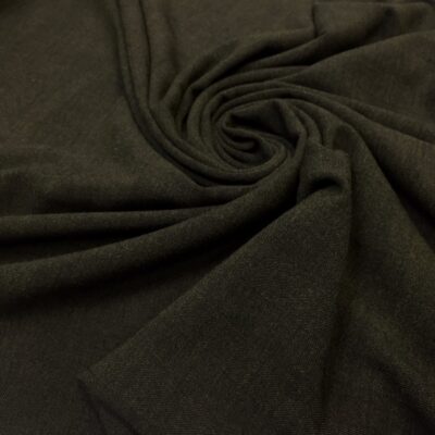 Stofa subtire verde-khaki cu dungi