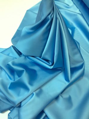 Tafta elastica premium bleu-turcoaz