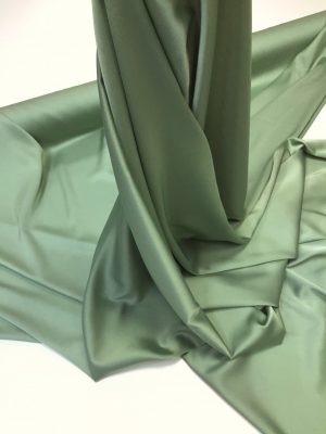 Imitatie satin de matase verde pastel