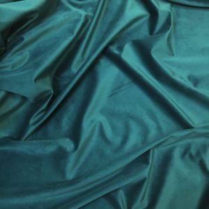 Catifea draperie verde-turcoaz