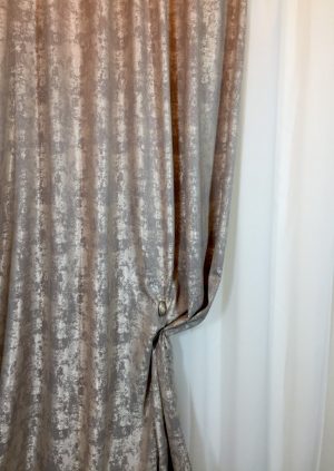 Material draperie greige