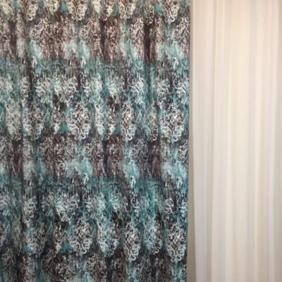 Material draperie imprimat