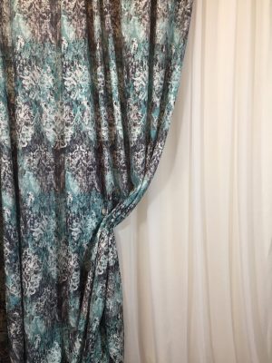 Material draperie imprimat