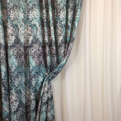 Material draperie imprimat