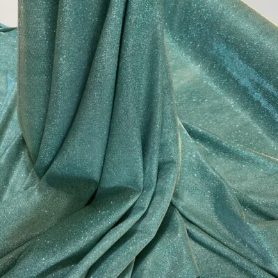 Lurex verde-aqua cu sclipici