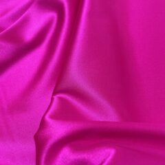 Satin de matase naturala cu elastan fuchsia