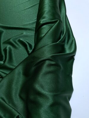 Crep satinat Cady verde inchis