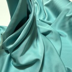 Crep satinat Tender verde-aqua prafuit