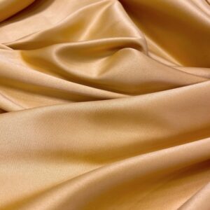 Satin gros elastic galben-auriu