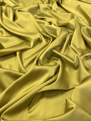Imitatie satin de matase verde-olive