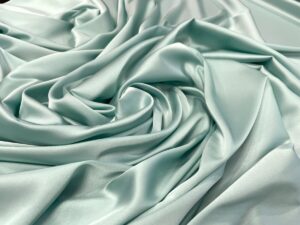 Imitatie satin de matase aqua pastel