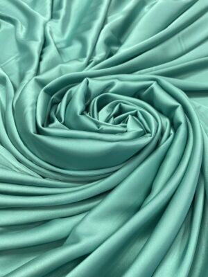 Imitatie satin de matase aqua prafuit