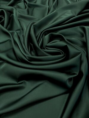 Imitatie satin de matase verde inchis