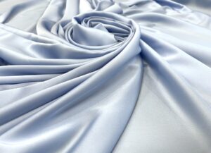 Imitatie satin de matase bleu