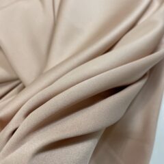 Crep satinat Cosmic nude-piersiciu