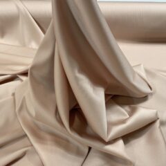Crep satinat Cosmic nude-piersiciu