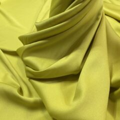 Crep satinat Cosmic verde-lime deschis