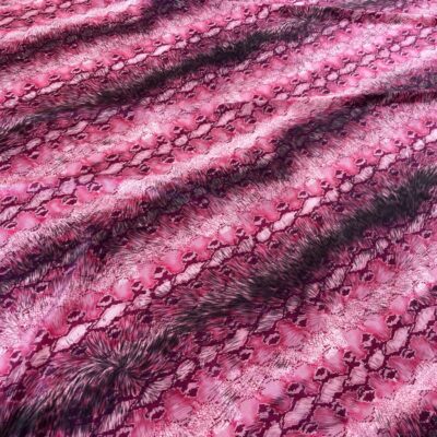 Satin de matase naturala imprimat