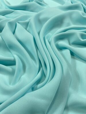 Crep subtire Elara aqua pastel