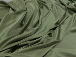Imitatie satin matase verde-olive