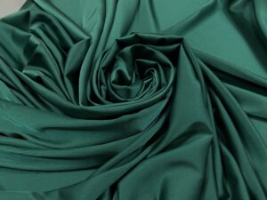 Imitatie satin de matase verde marin