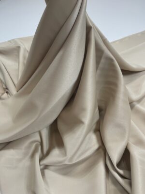 Satin gros elastic bej deschis