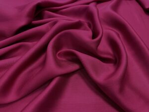 Batist de bumbac satinat magenta