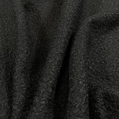 Stofa boucle neagra