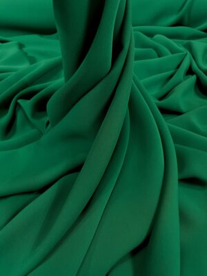 Crep cu elastan verde-crud