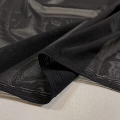 Tulle mesh elastic negru