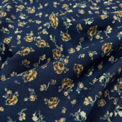 Batist de bumbac cu imprimeu floral