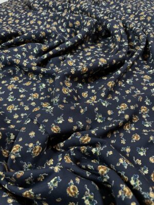Batist de bumbac cu imprimeu floral