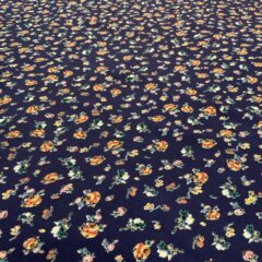 Batist de bumbac cu imprimeu floral