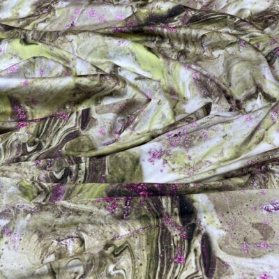 Imitatie satin de matase imprimat digital