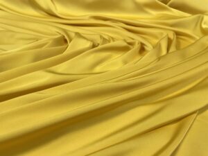 Imitatie satin de matase galben