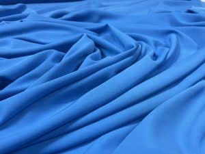 Crep subtire cu elastan turcoaz