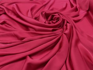 Imitatie satin de matase rosu-rose