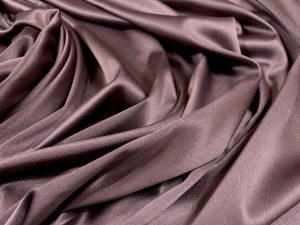 Satin gros elastic rose-taupe