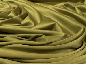 Satin gros elastic verde-lime