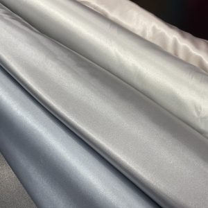 Satin elastic nuante de gri